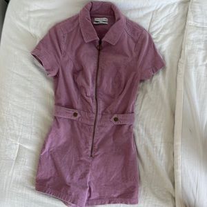 Zip up romper